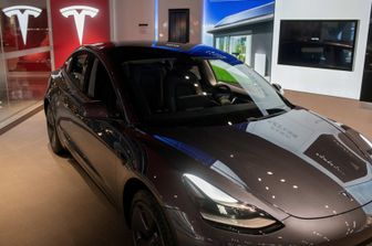 NICOLAS ASFOURI / AFP - Tesla Model 3