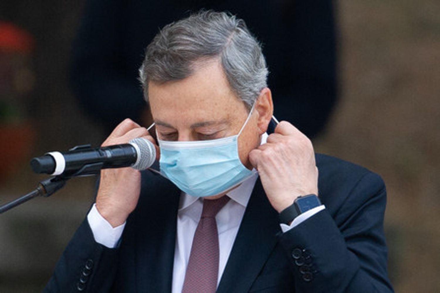 Il premier italiano, Mario Draghi