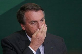 Il presidente brasiliano, Jair Bolsonaro