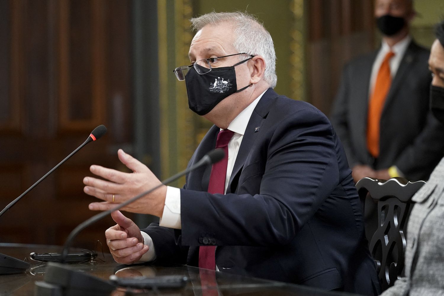 Il premier australiano, Scott Morrison