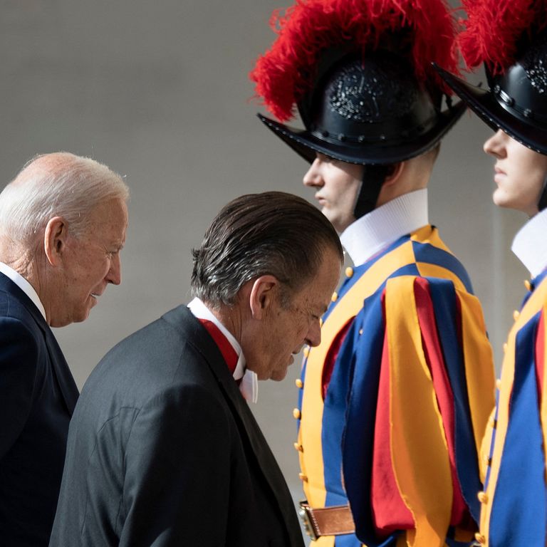 Joe Biden in Vaticano, 29 ottobre 2021