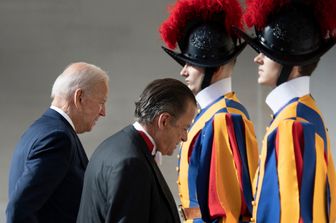 Joe Biden in Vaticano, 29 ottobre 2021