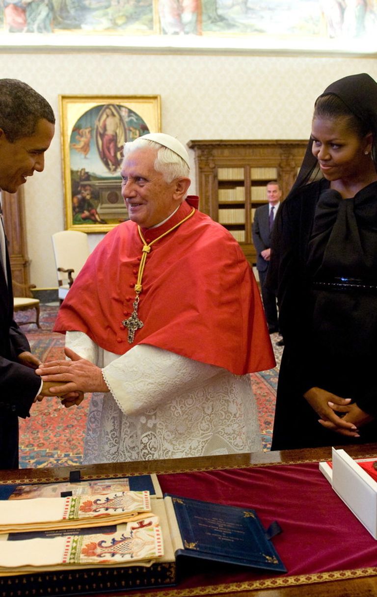 Obama e Ratzinger