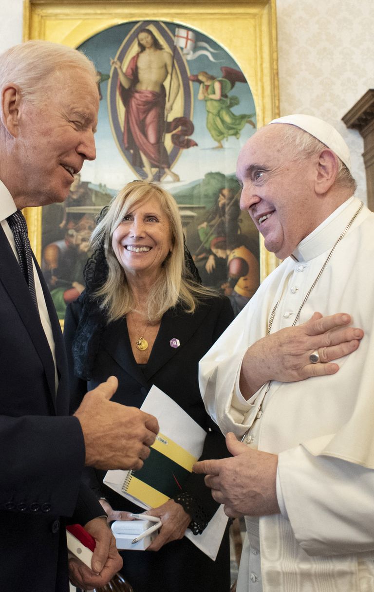 &nbsp;Joe Biden, Papa Francesco