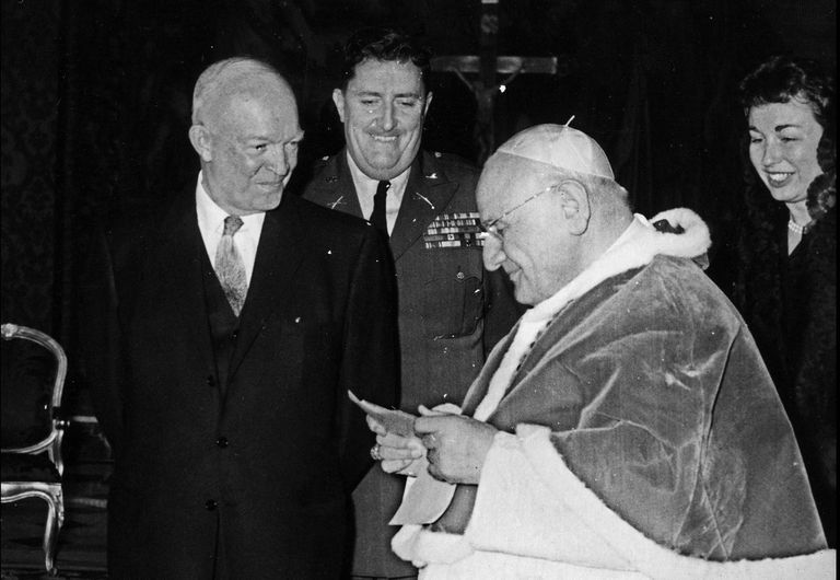 foto storiche papi presidenti americani