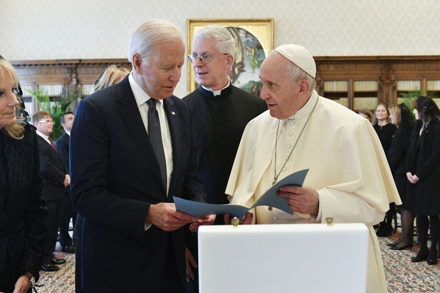 Il Papa e Joe Biden