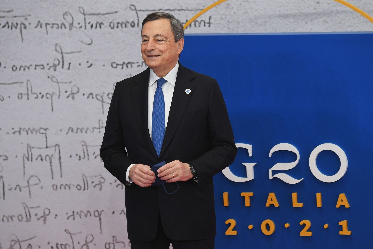 Il presidente del Consiglio, Mario Draghi