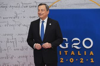 Il presidente del Consiglio, Mario Draghi