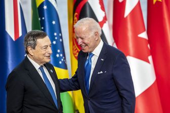 Mario Draghi e Joe Biden