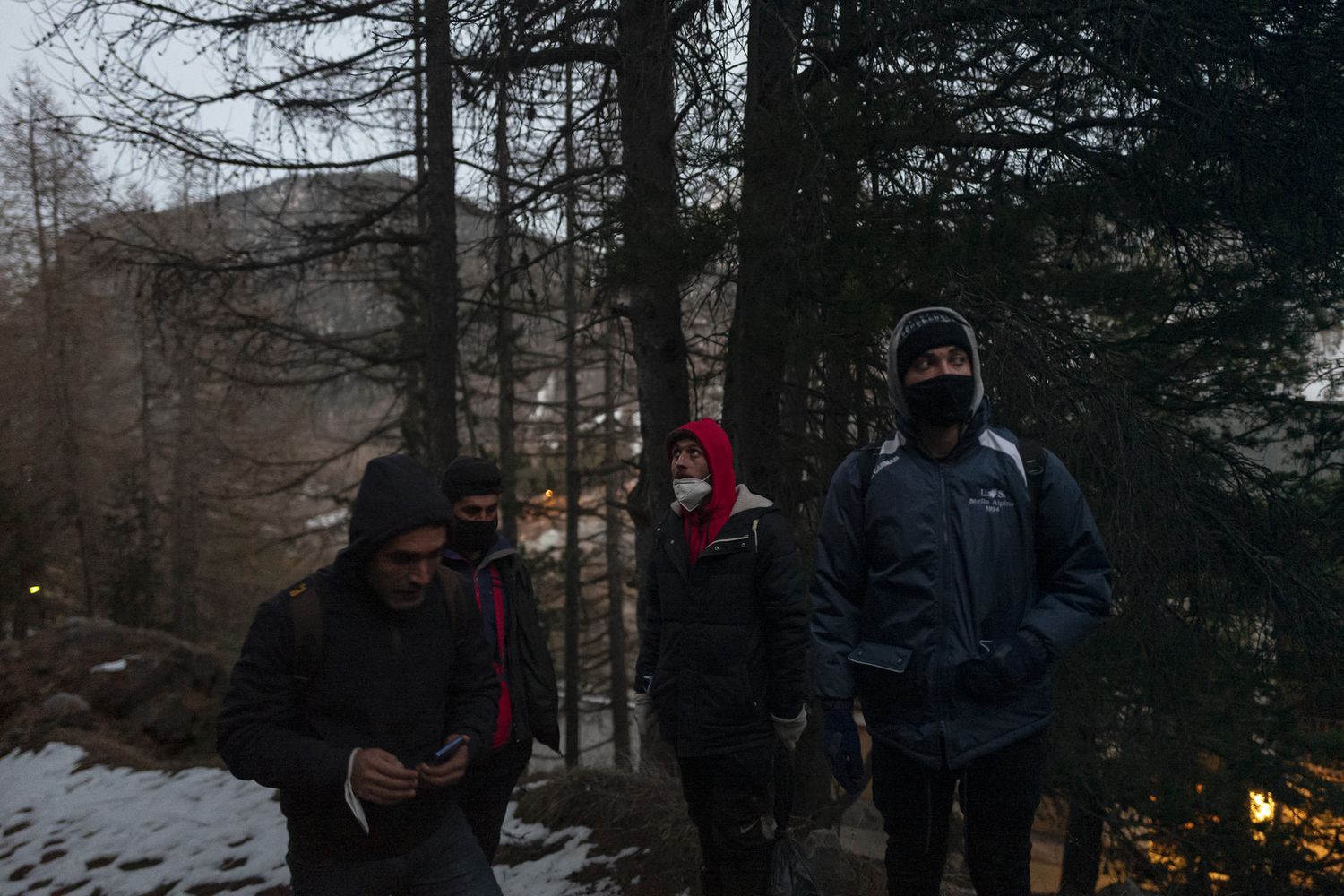 Migranti curdi in Val di Susa&nbsp;