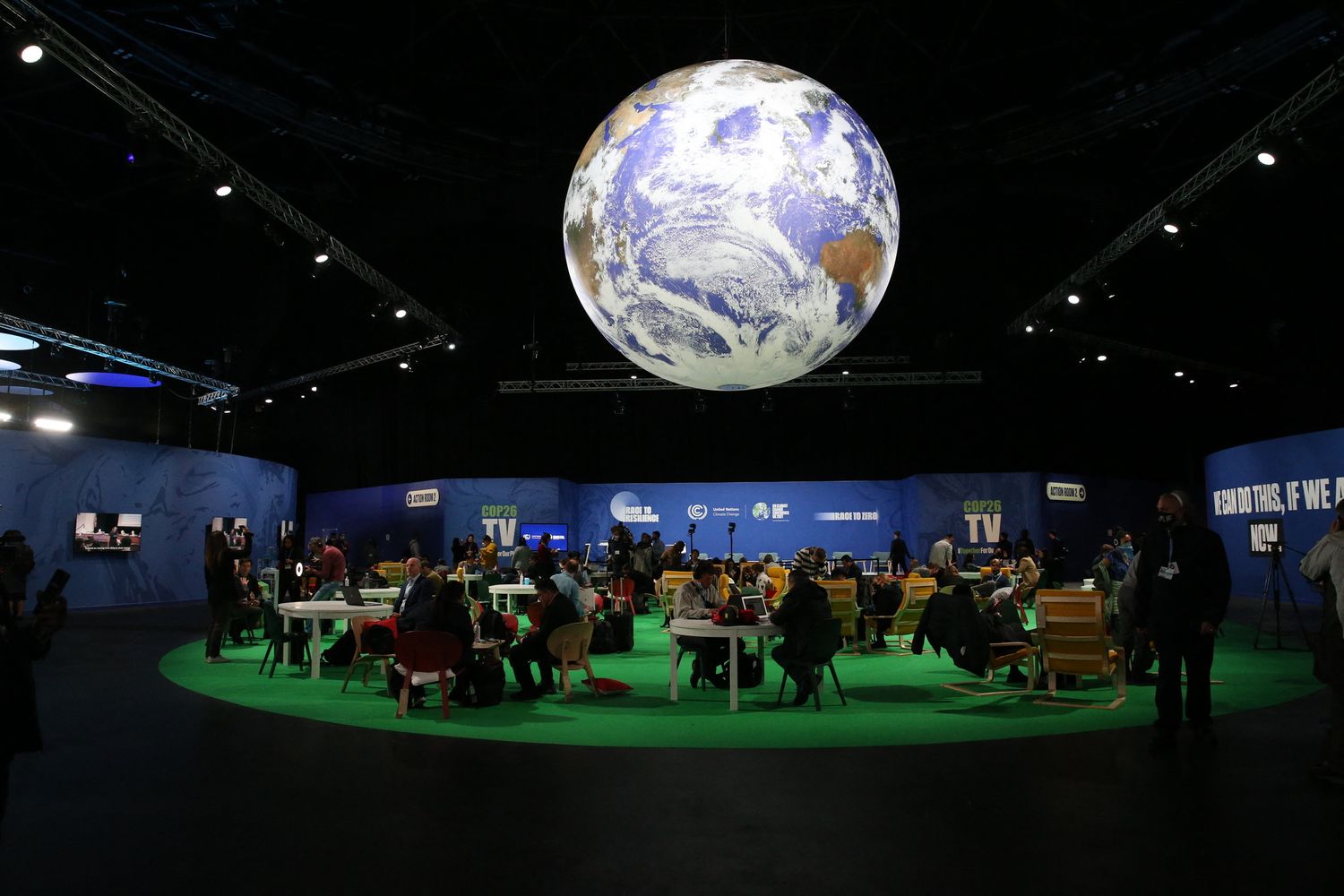 La sede della Cop26 di Glasgow