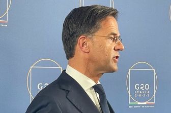 Il premier olandese Mark Rutte al G20