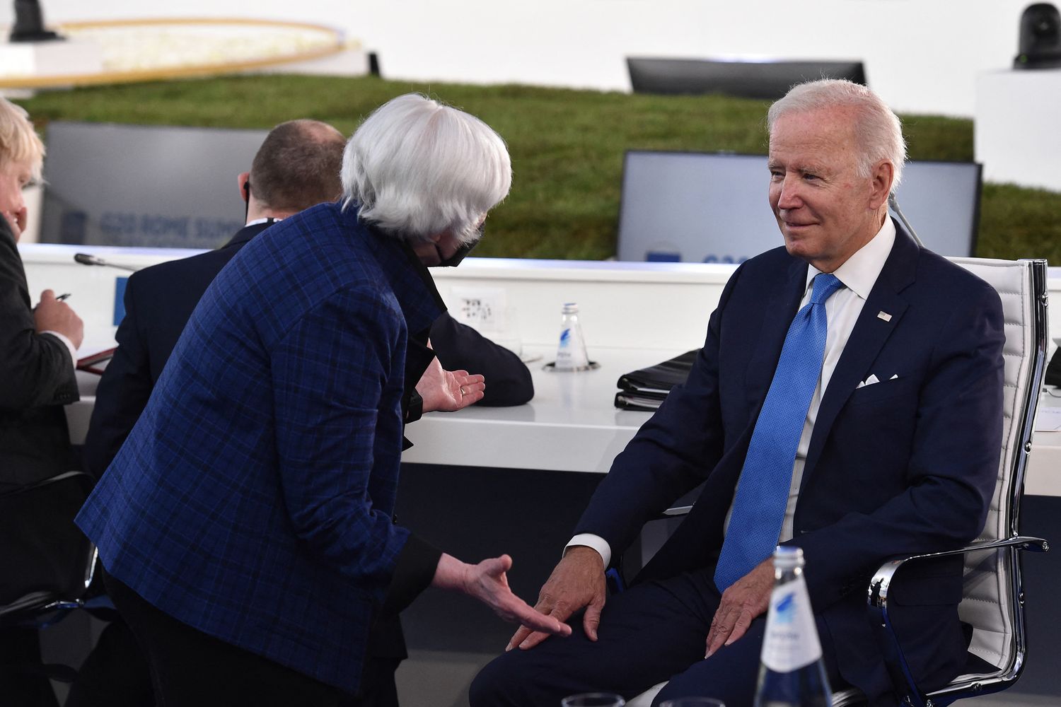 Yellen e Biden al G20 di Roma