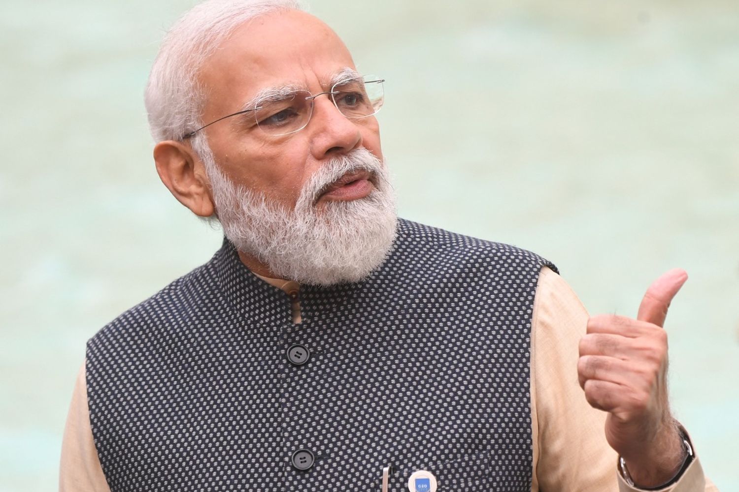 Narendra Modi a Roma per il G20