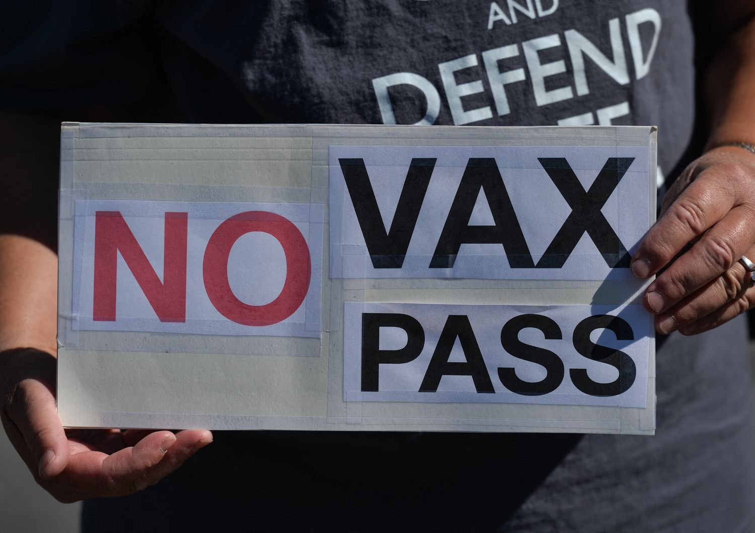 Manifestazioni no vax