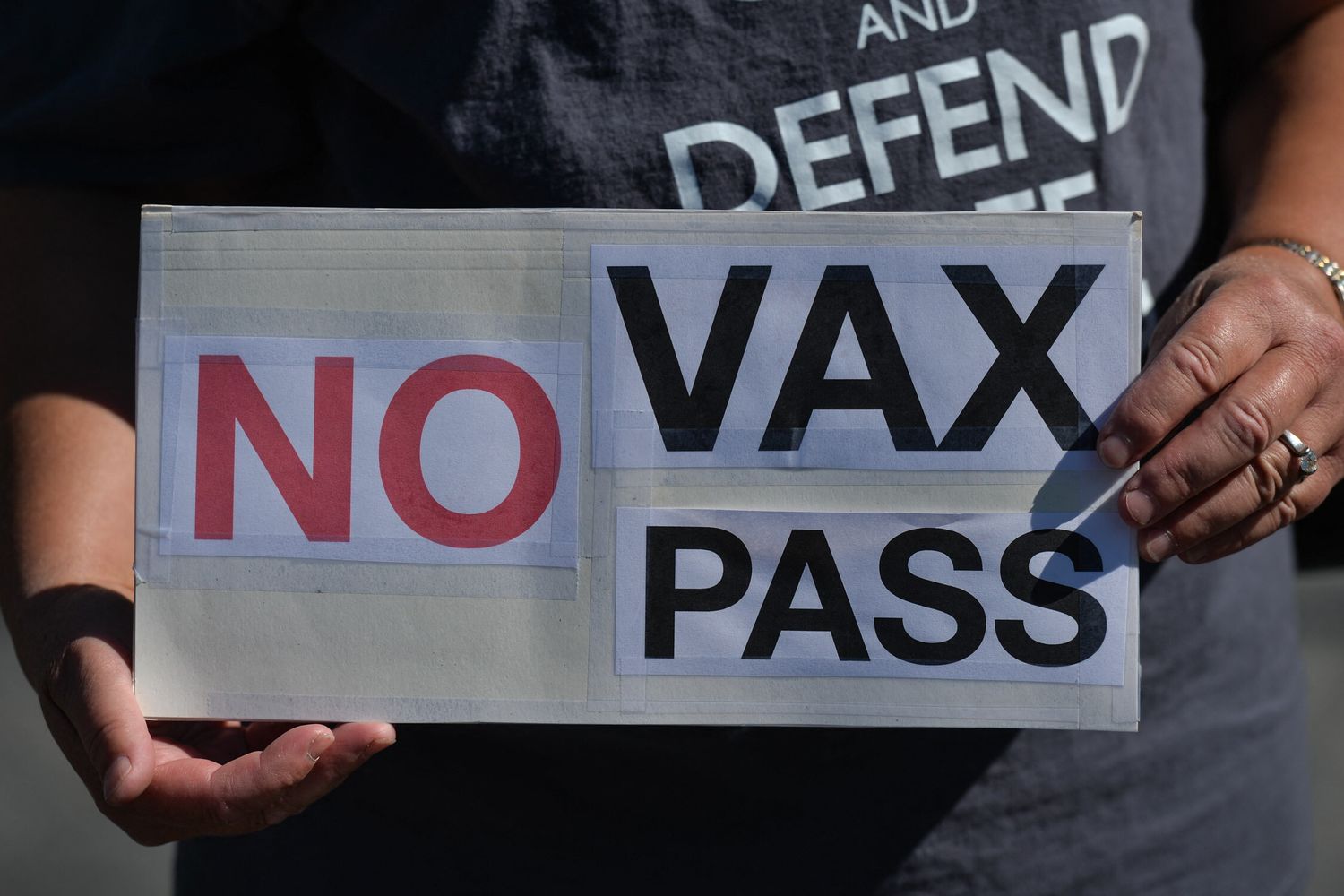 Manifestazioni no vax