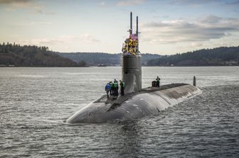 Il sottomarino Uss Connecticut