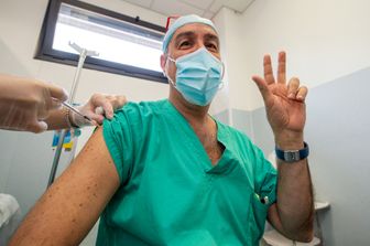 Terza dose al personale sanitario dell'ospedale San Camillo di Rieti&nbsp;