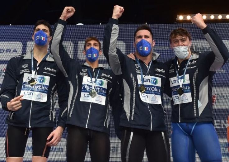 nuoto europei vasca corta italia ori
