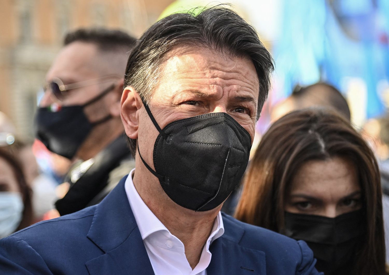 Il presidente del M5s, Giuseppe Conte