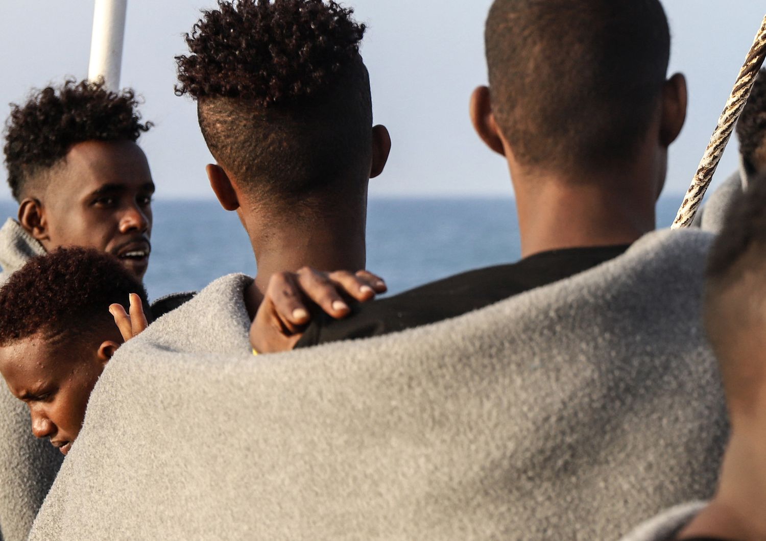 Migranti salvati nel mediterraneo