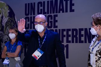 Roberto Cingolani con Greta Thunberg