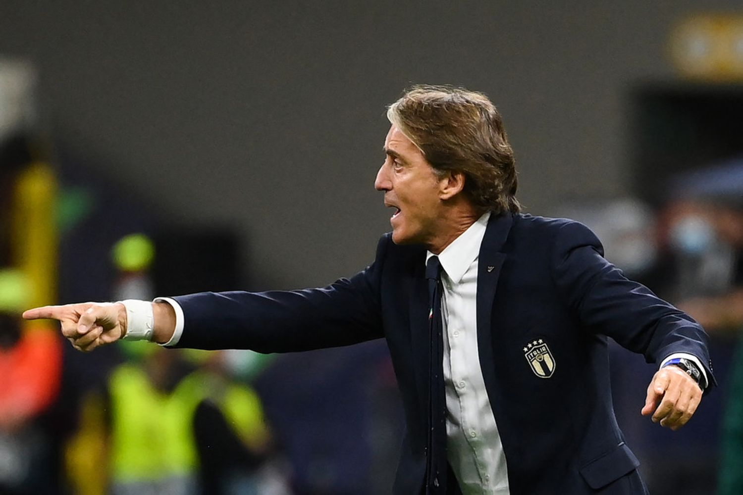 Roberto Mancini. ct dell'Italia