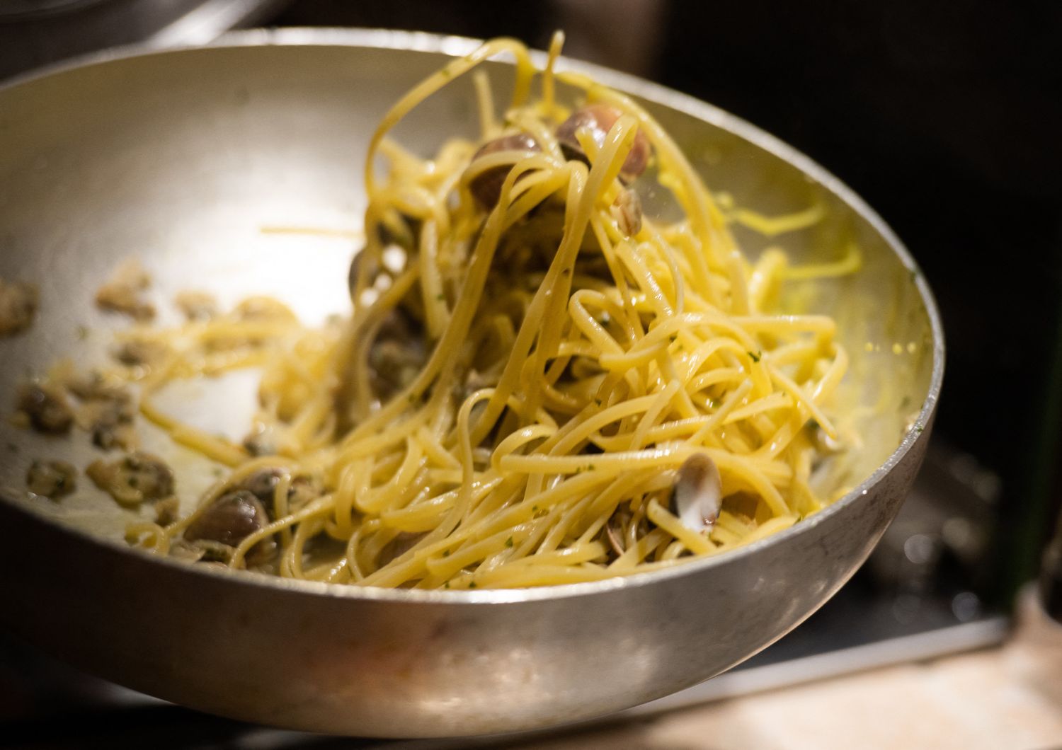 Spaghetti con le vongole