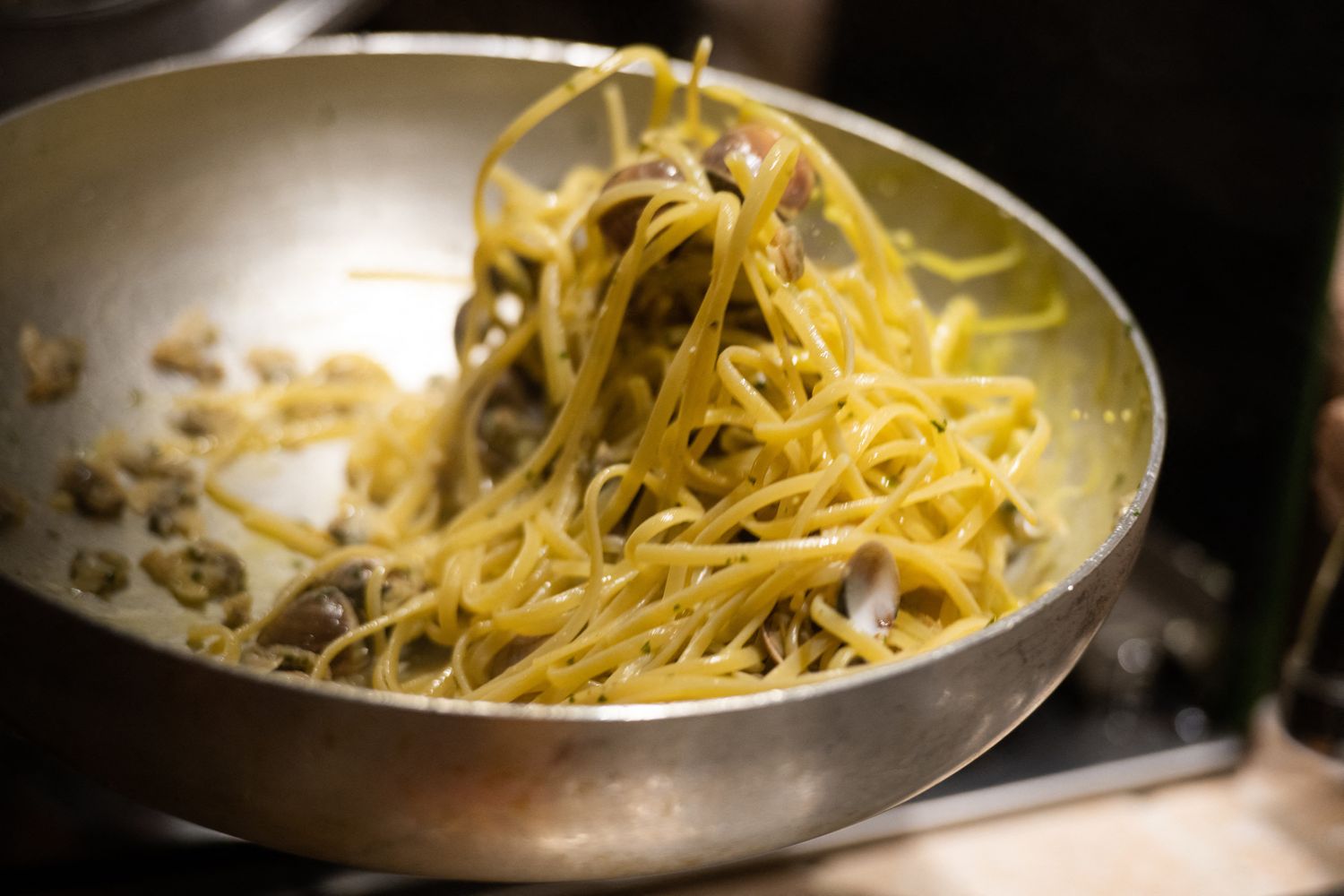 Spaghetti con le vongole