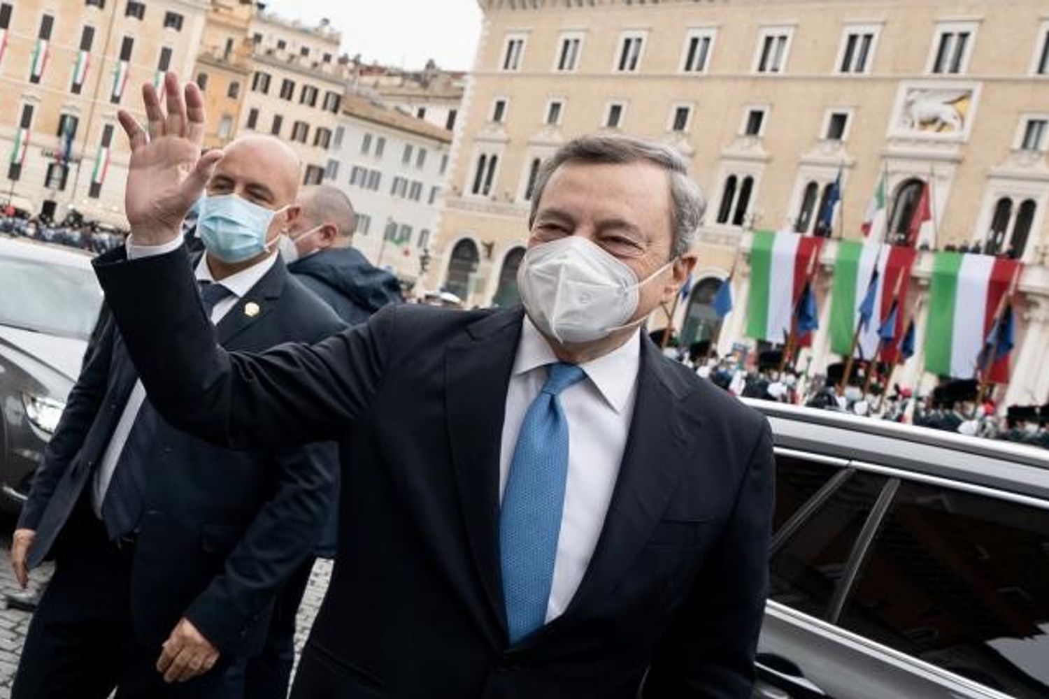 Il premier Mario Draghi&nbsp;