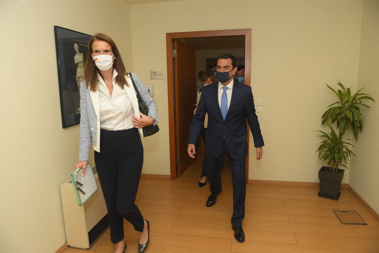 Il ministro dell'energia Kostas Skrekas