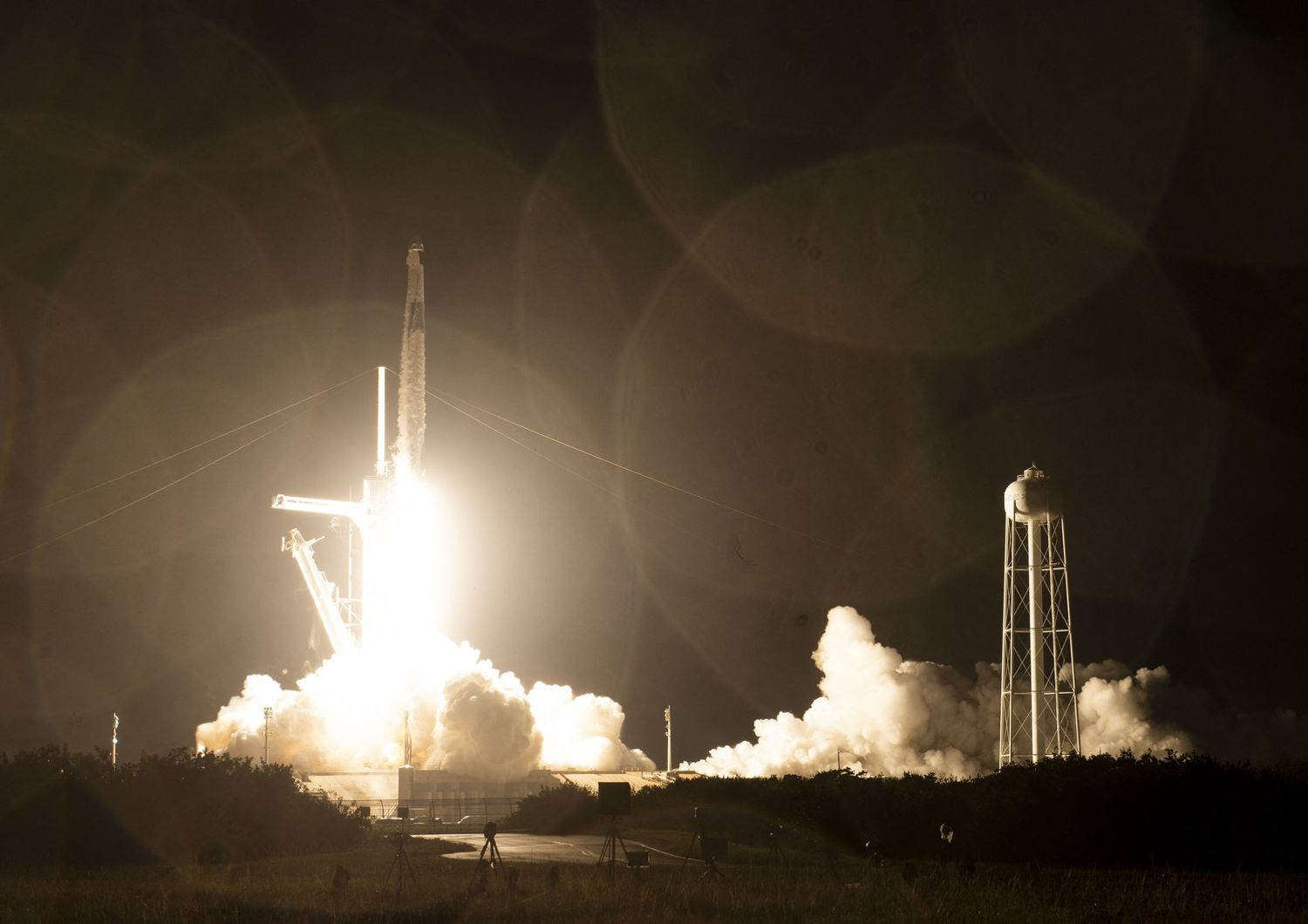 SpaceX Crew-3 in viaggio verso stazione spaziale