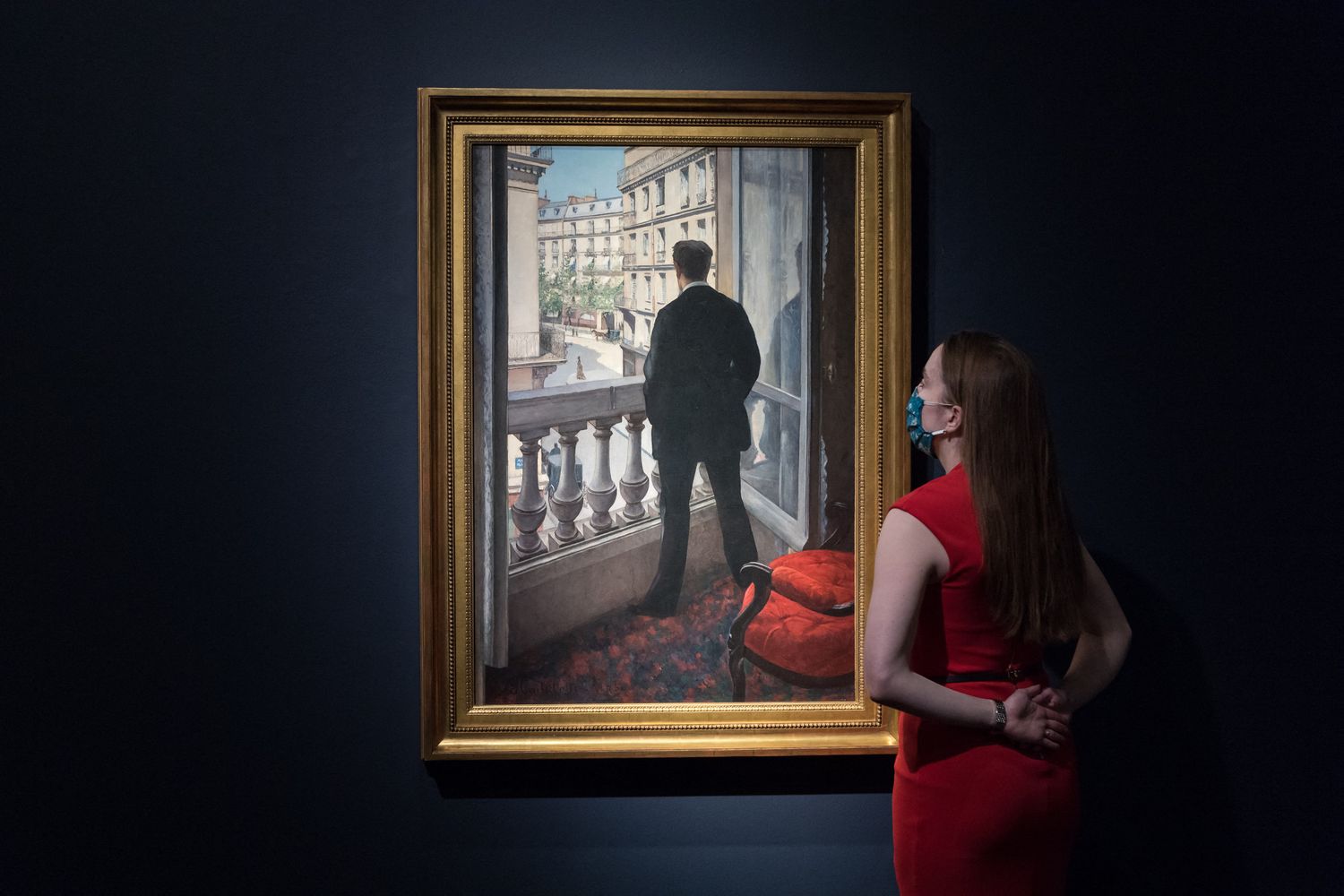 &quot;Un giovane alla finestra&quot; di Gustave Caillebotte&nbsp;