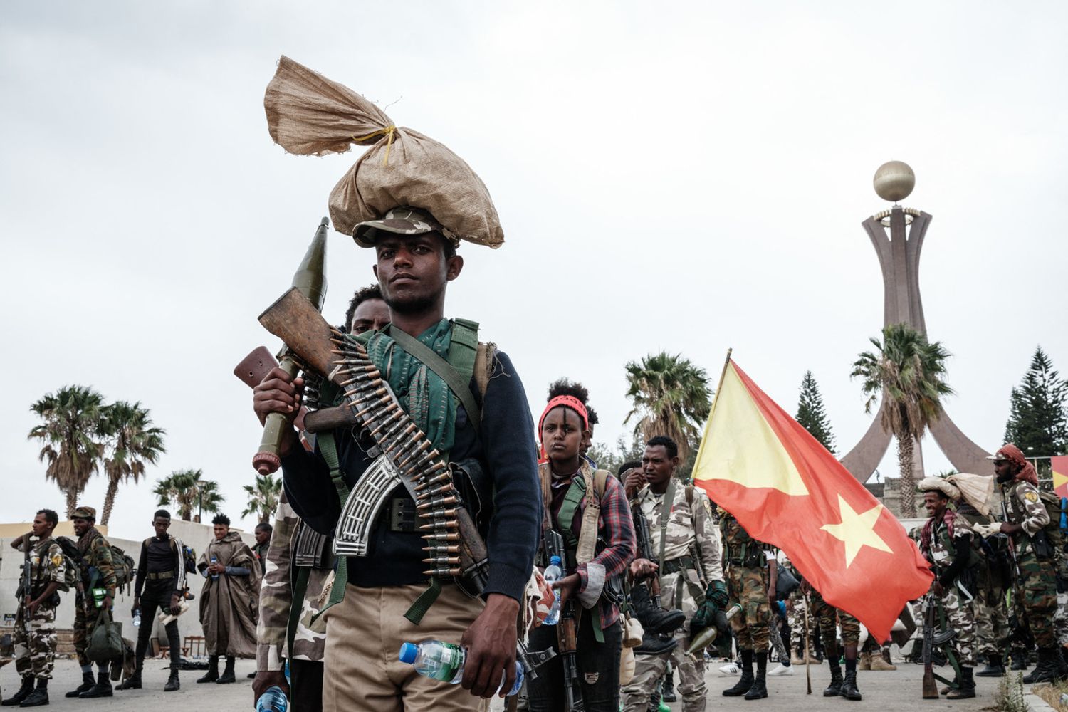 I combattenti del Fronte popolare di liberazione del Tigray (TPLF)&nbsp;