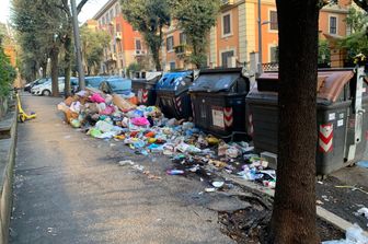 Rifiuti Roma, zona Trieste-Salario