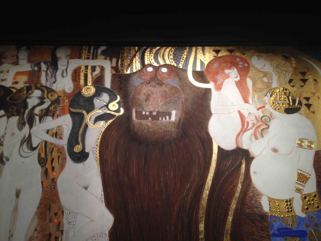 Gustav Klimt, Pannello per l'expo' della Secessione, 1902