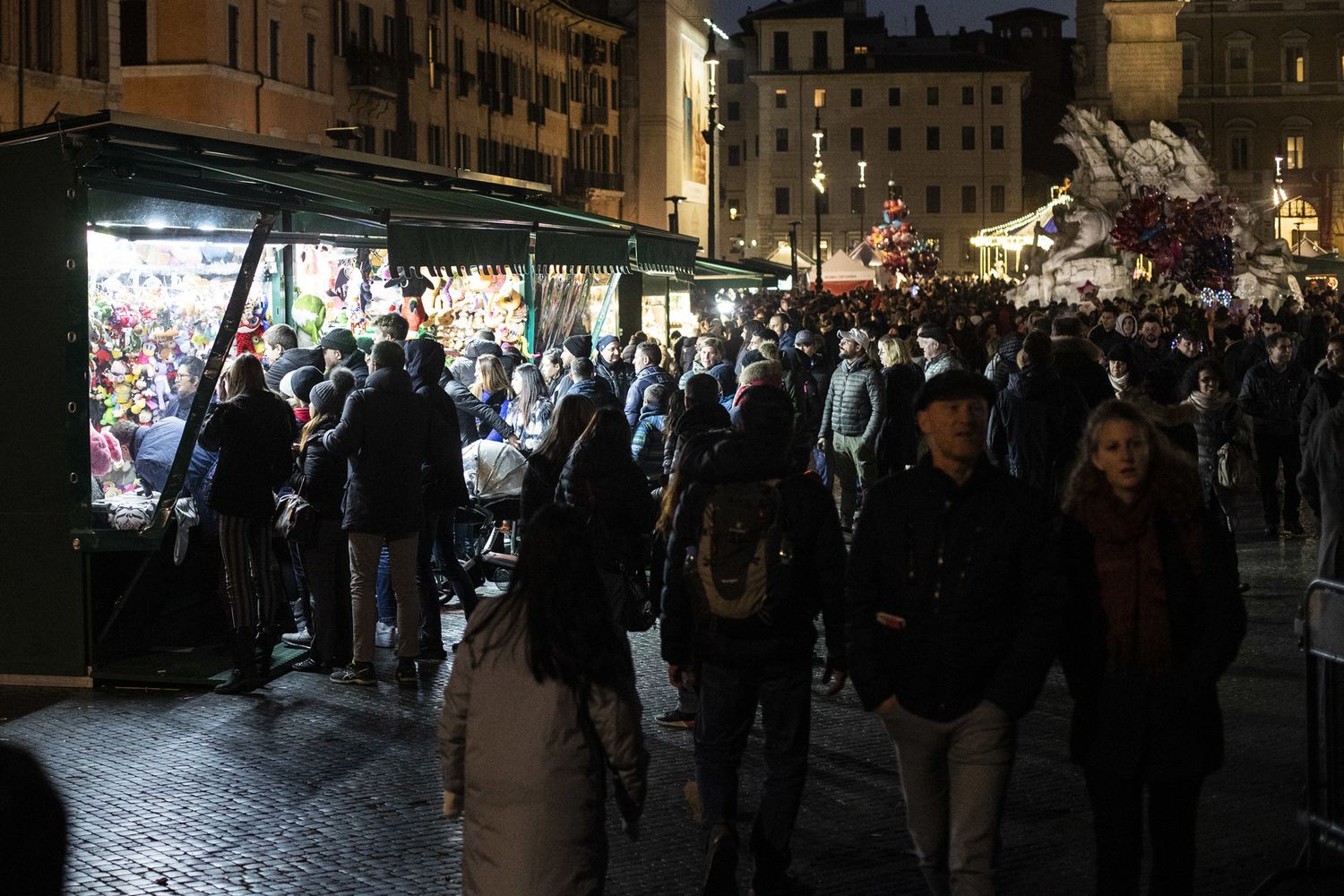 Mercatini di Natale in piazza Navona &nbsp;