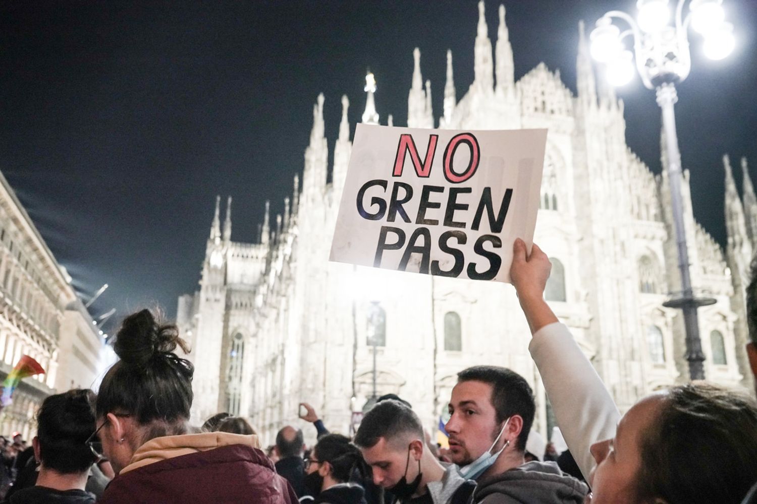 Manifestazione 'no green pass'&nbsp;