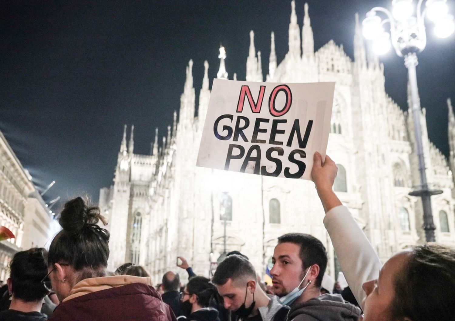 Manifestazione 'no green pass'&nbsp;