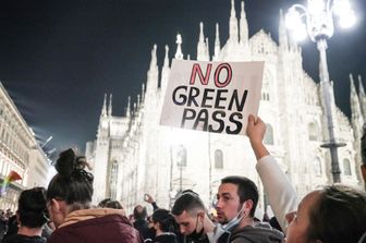 Manifestazione 'no green pass'&nbsp;