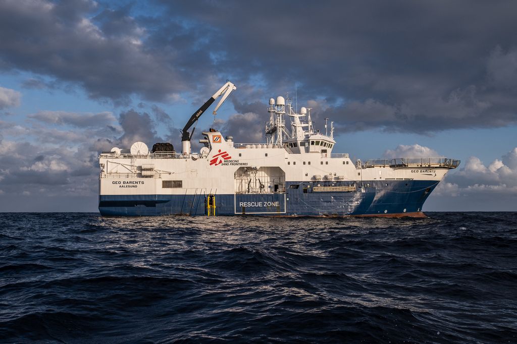 La nave Geo Barents dei Medici Senza frontiere&nbsp;