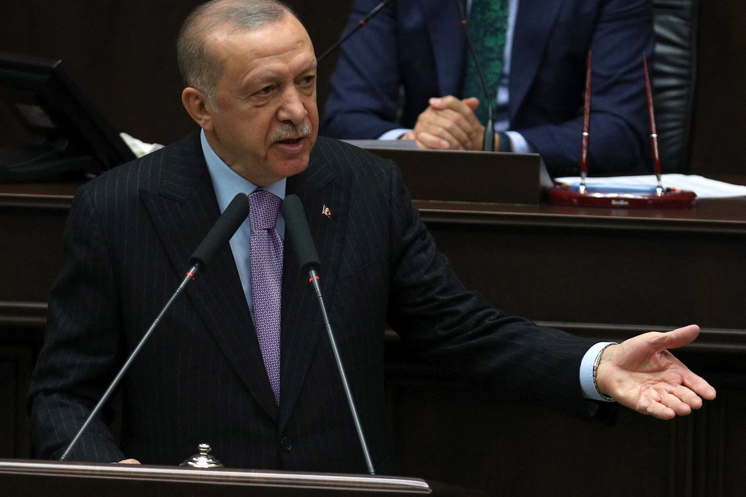 Il presidente turco Erdogan