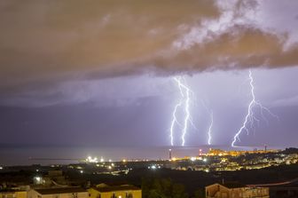Temporale ad Agrigento&nbsp;