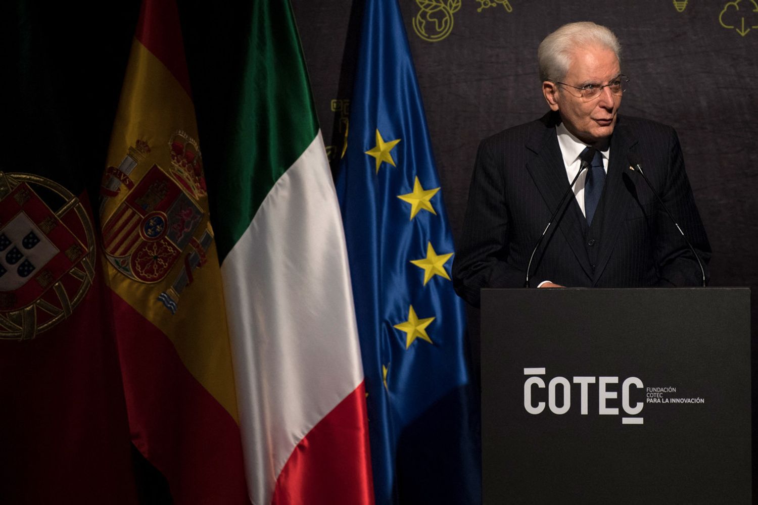 Il Presidente della Repubblica Sergio Mattarella
