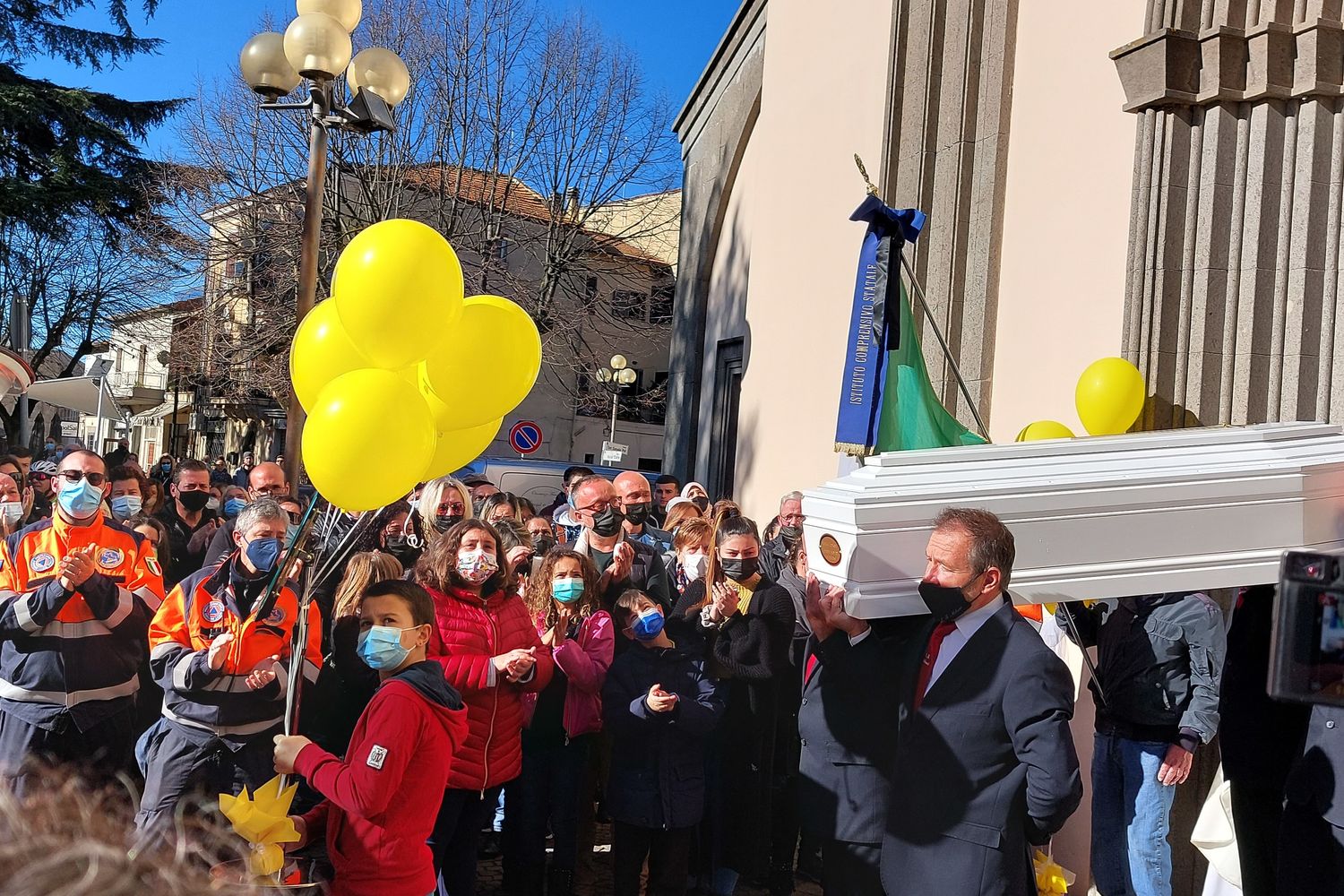 Funerali del piccolo Matias a Vetralla