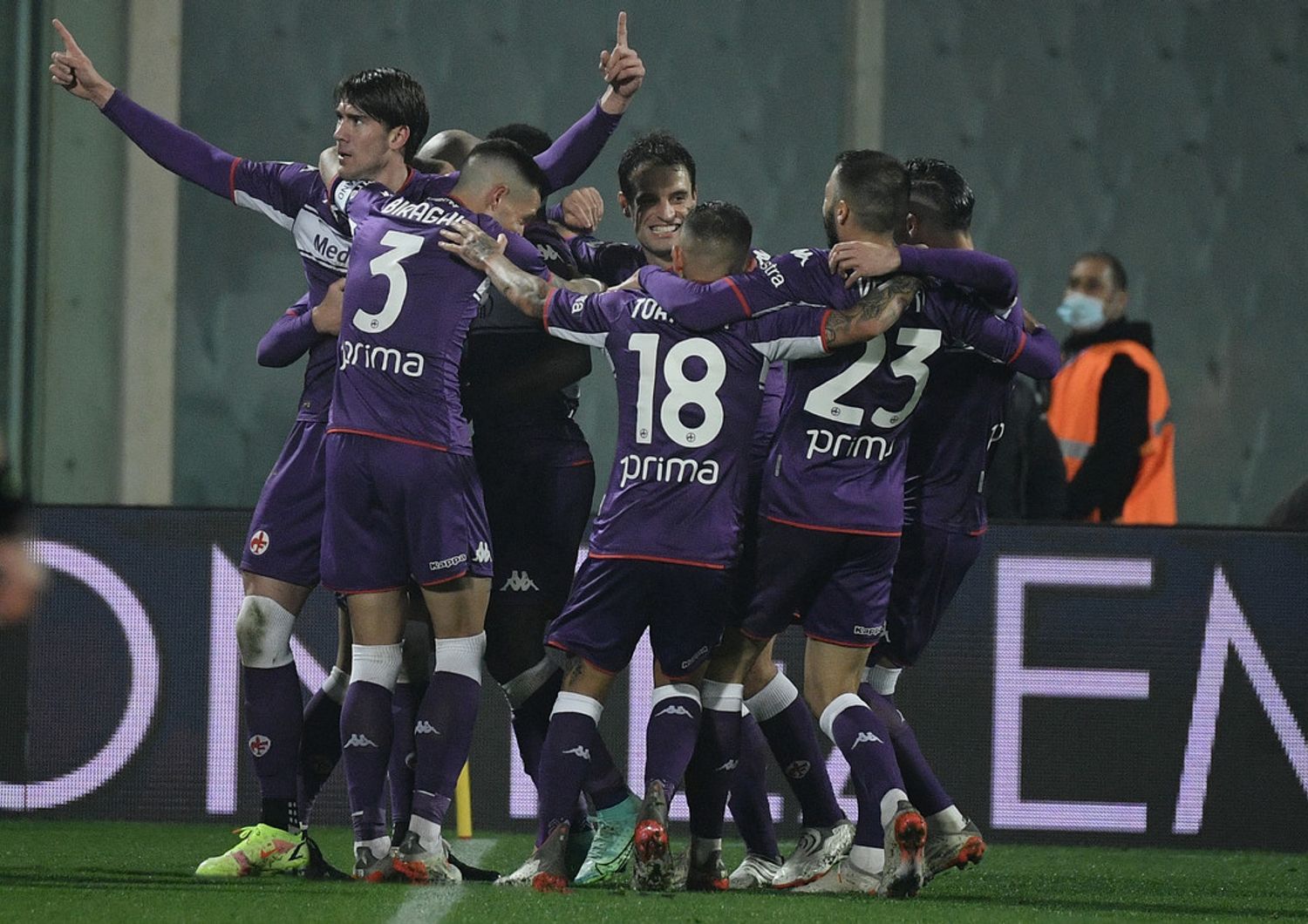 Fiorentina, gol di Vlahovic