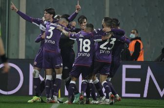 Fiorentina, gol di Vlahovic