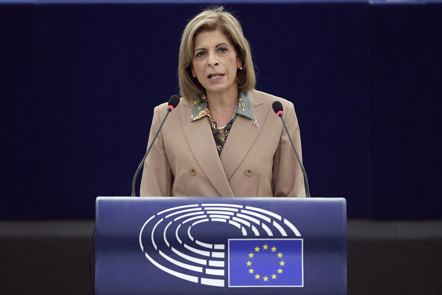 Il Commissario Europeo alla Salute Stella Kyriakides &nbsp;