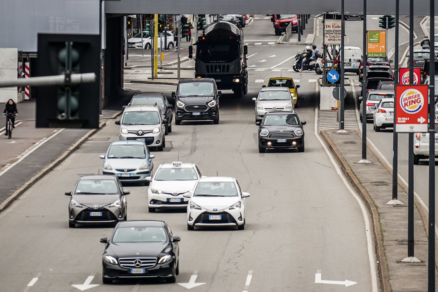 Traffico a Milano