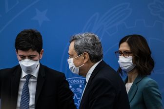 Speranza, Draghi e Gelmini